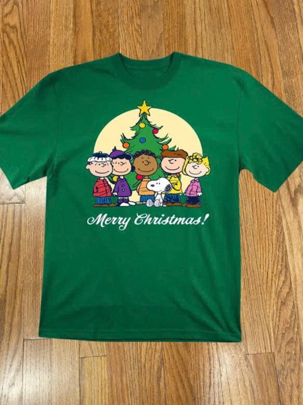 Peanuts 'Merry Christmas' Short Sleeve Tee